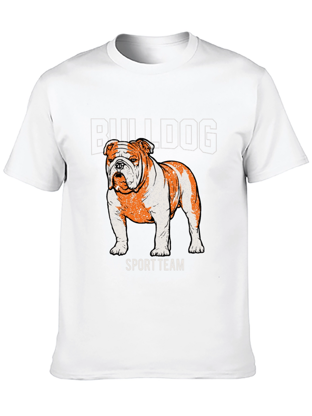 Bulldog Sport Team T-Shirt – Vintage Dog Lover Graphic Tee