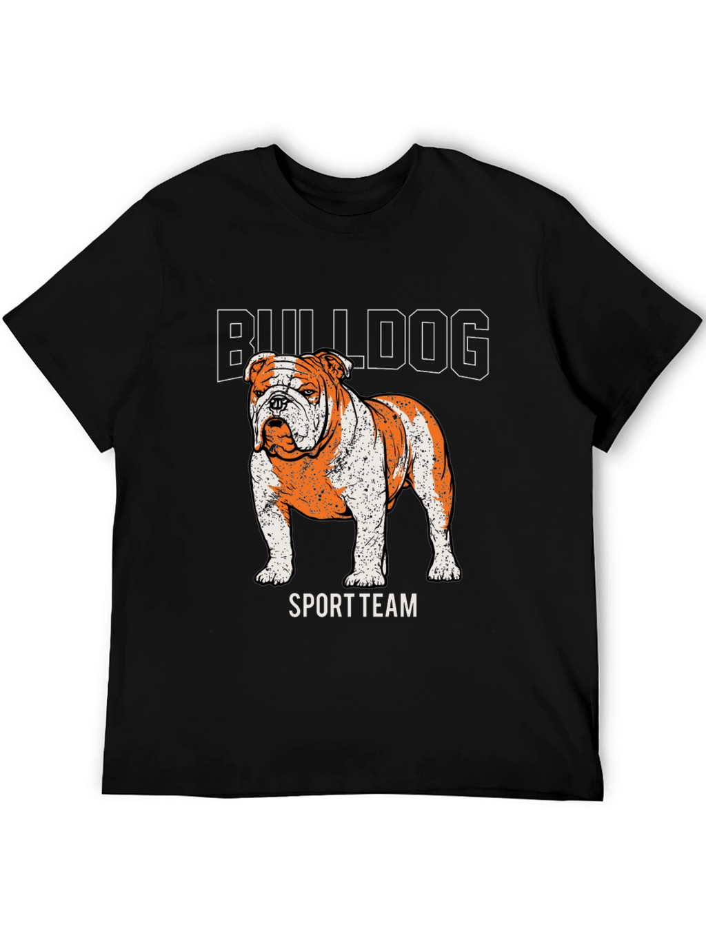 Bulldog Sport Team T-Shirt – Vintage Dog Lover Graphic Tee