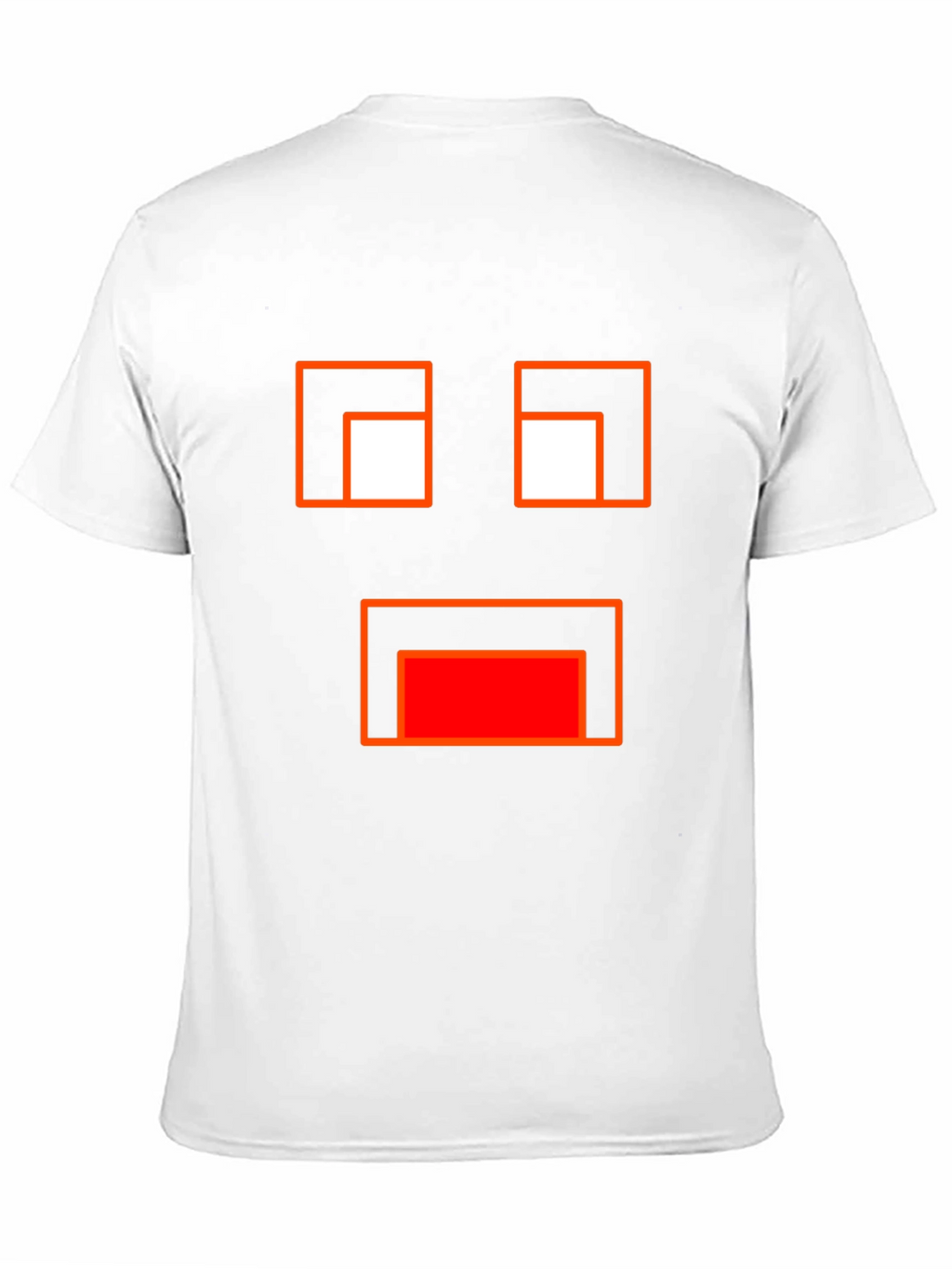 Minecraft Ghast Face Black T-Shirt