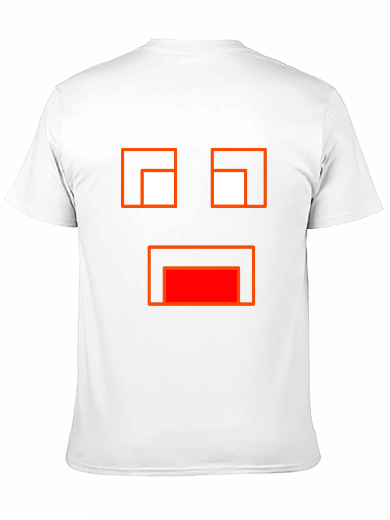 Minecraft Ghast Face Black T-Shirt