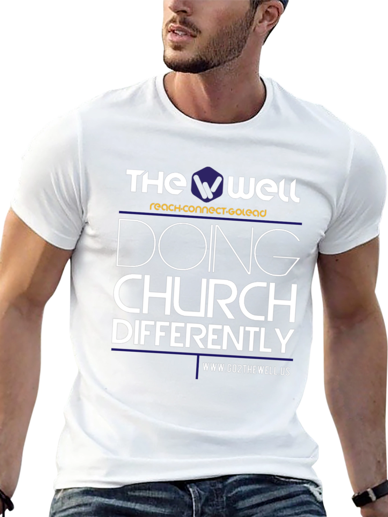 The Well Doing Church Differently Black T-Shirt