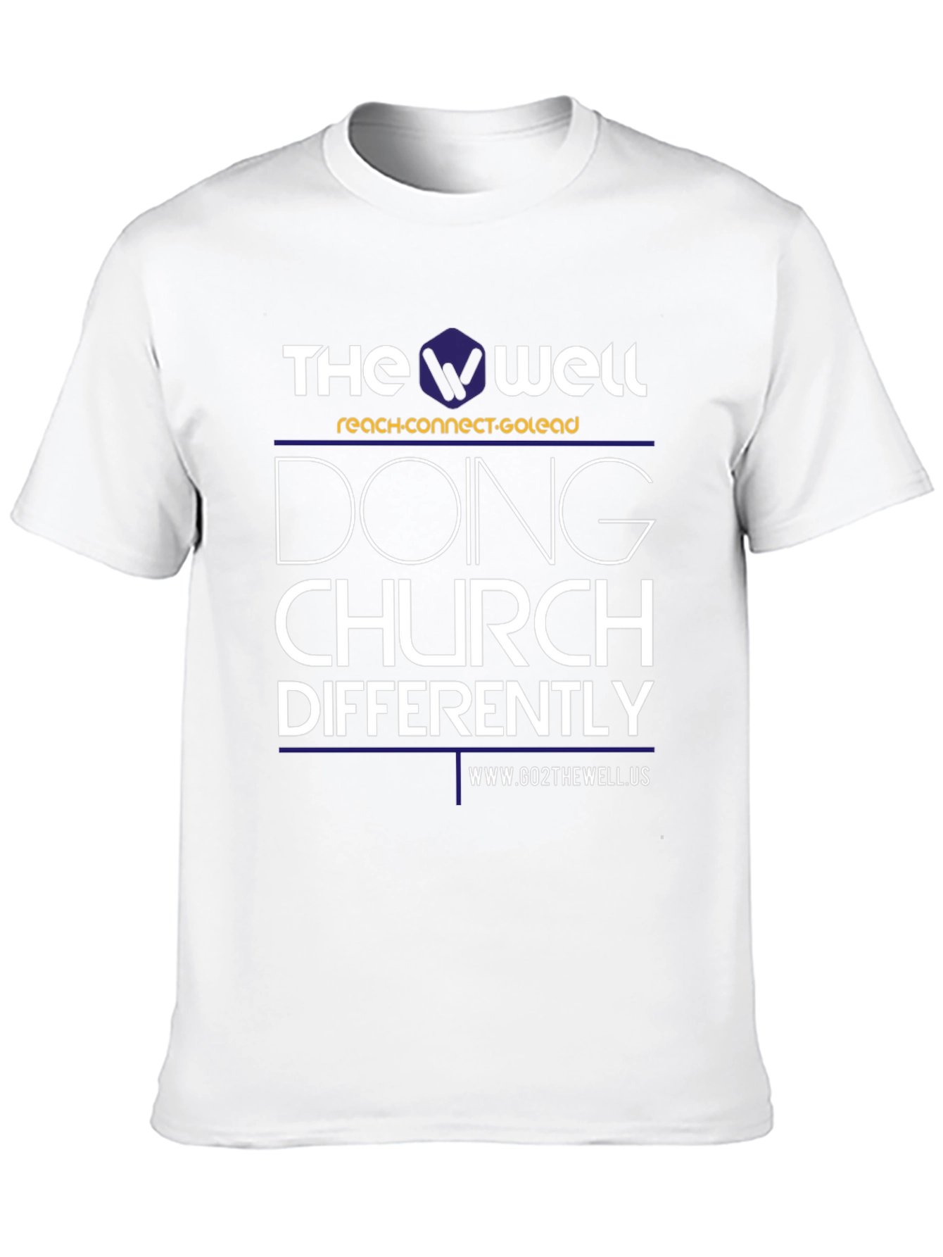 The Well Doing Church Differently Black T-Shirt