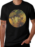 Nature Inspired Graphic Tee - Bird Nest Design