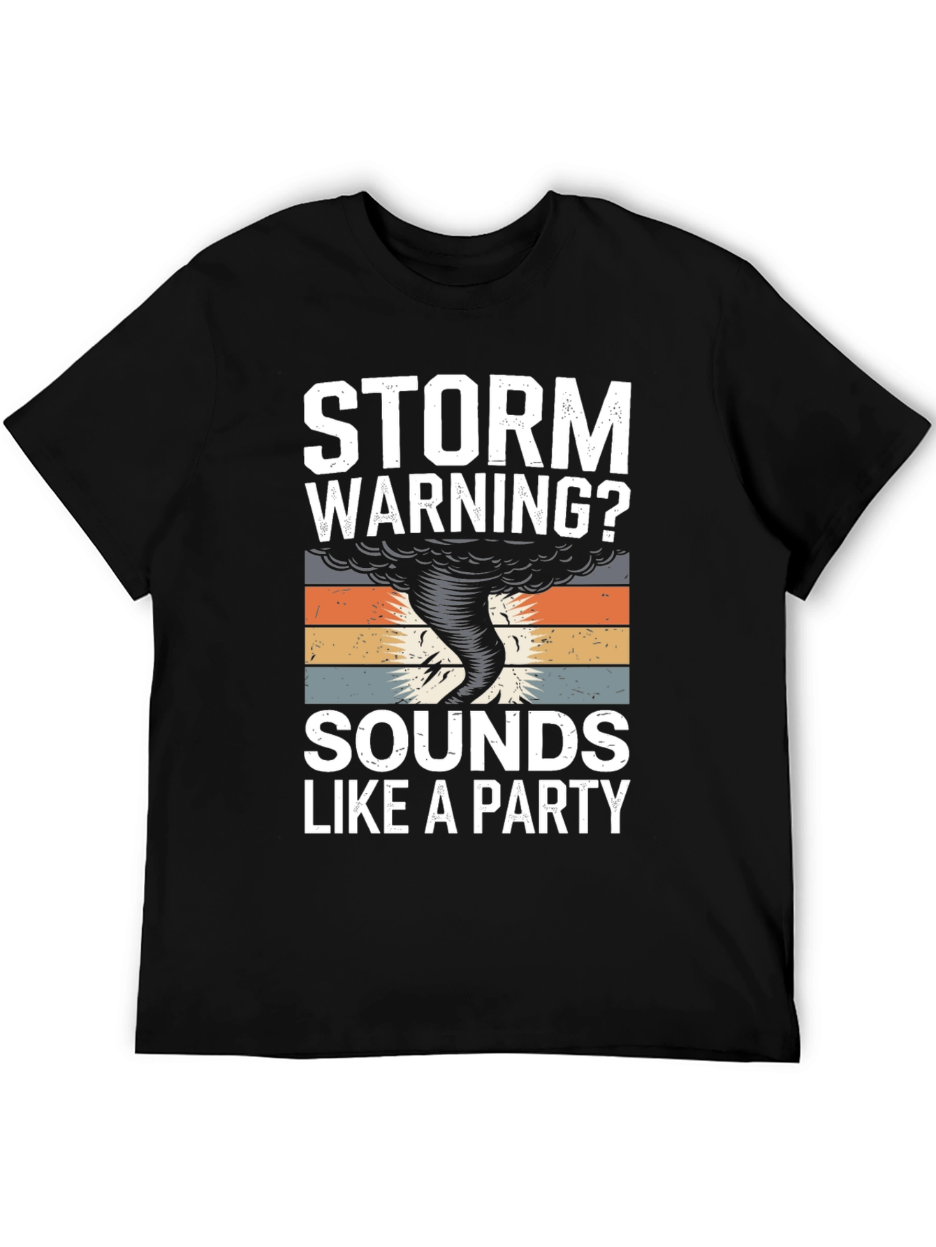 Storm Warning Party T-Shirt - Fun Graphic Tee