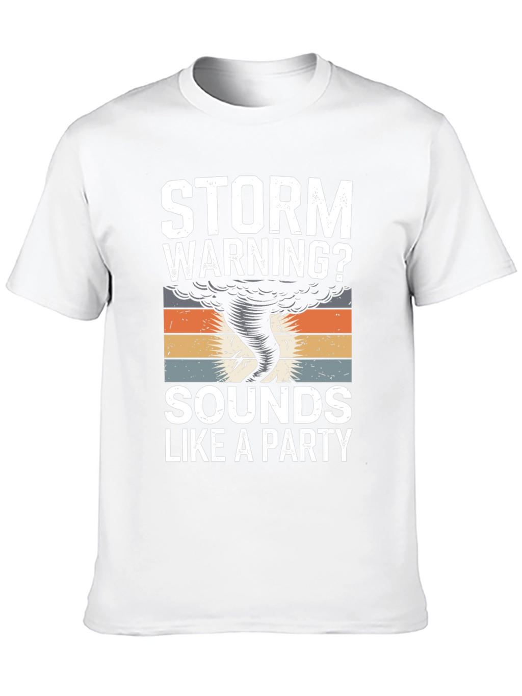 Storm Warning Party T-Shirt - Fun Graphic Tee