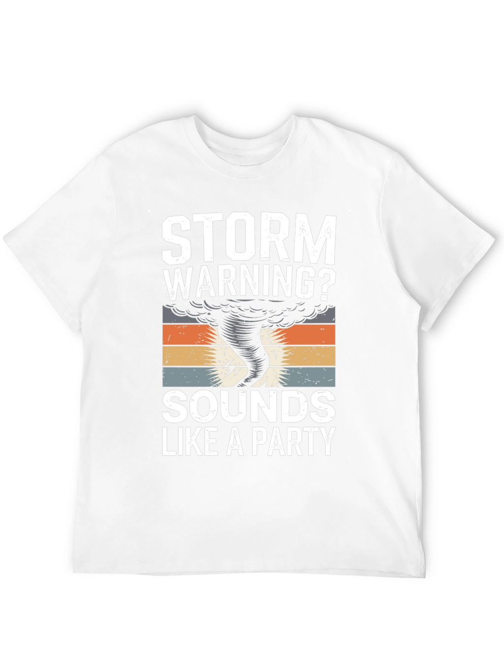 Storm Warning Party T-Shirt - Fun Graphic Tee