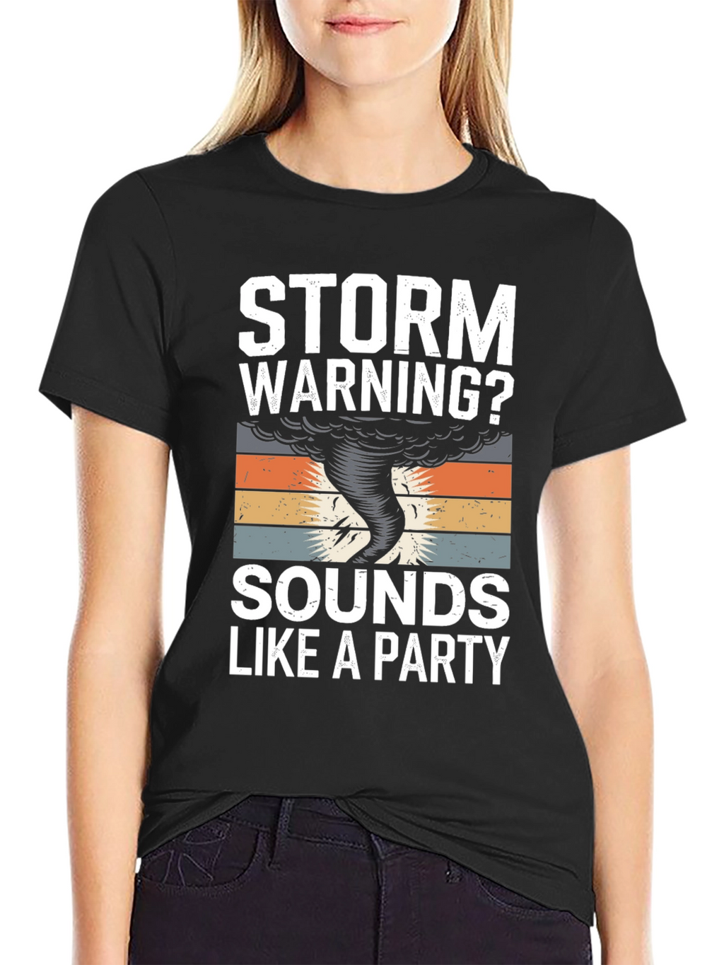Storm Warning Party T-Shirt - Fun Graphic Tee