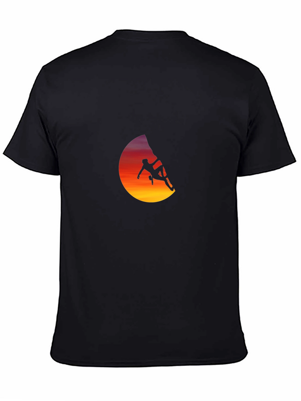 Climber Silhouette Graphic T-Shirt - Adventure Ready!