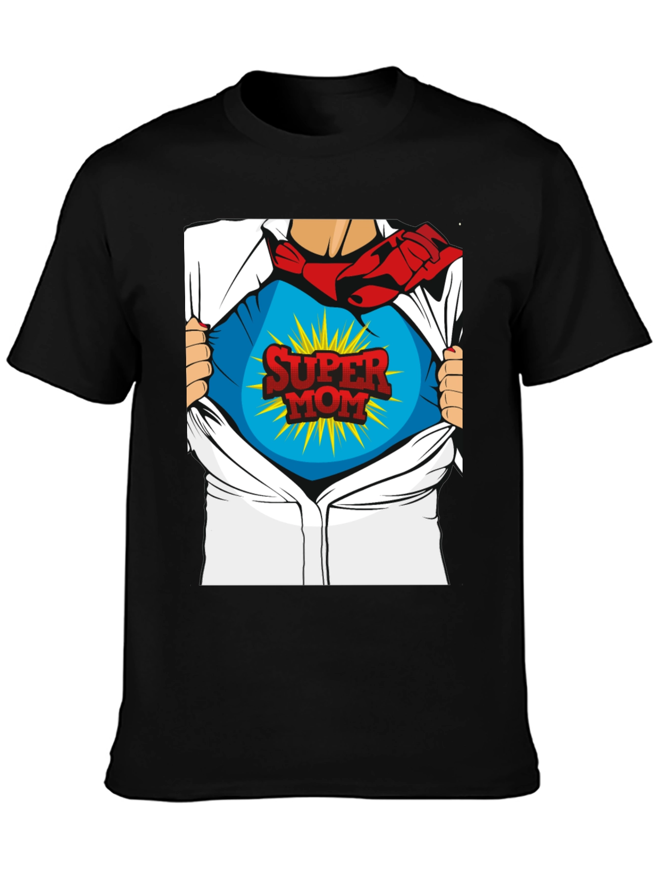 Super Mom Superhero T-Shirt - Gift for Mothers Day