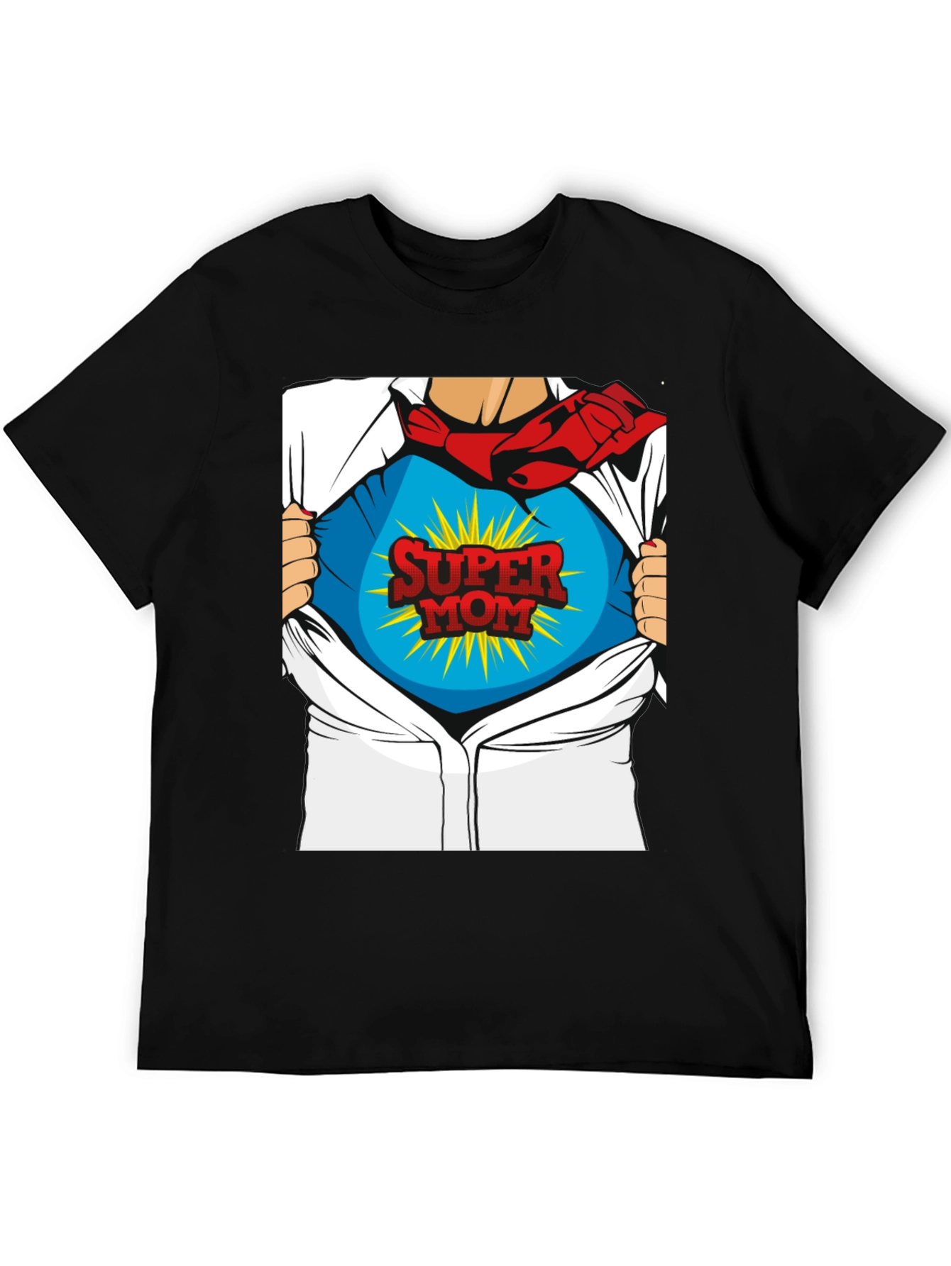 Super Mom Superhero T-Shirt - Gift for Mothers Day