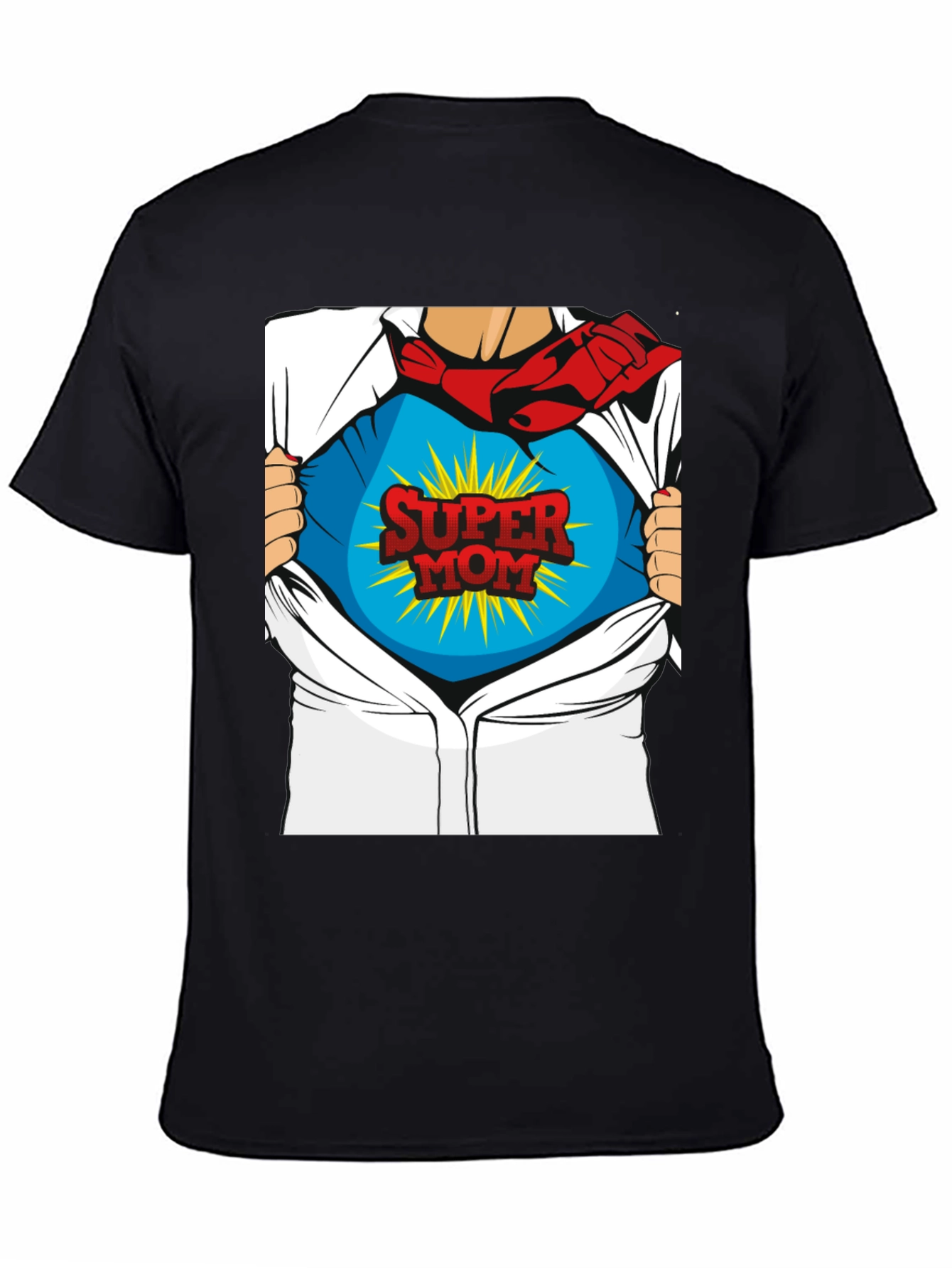 Super Mom Superhero T-Shirt - Gift for Mothers Day