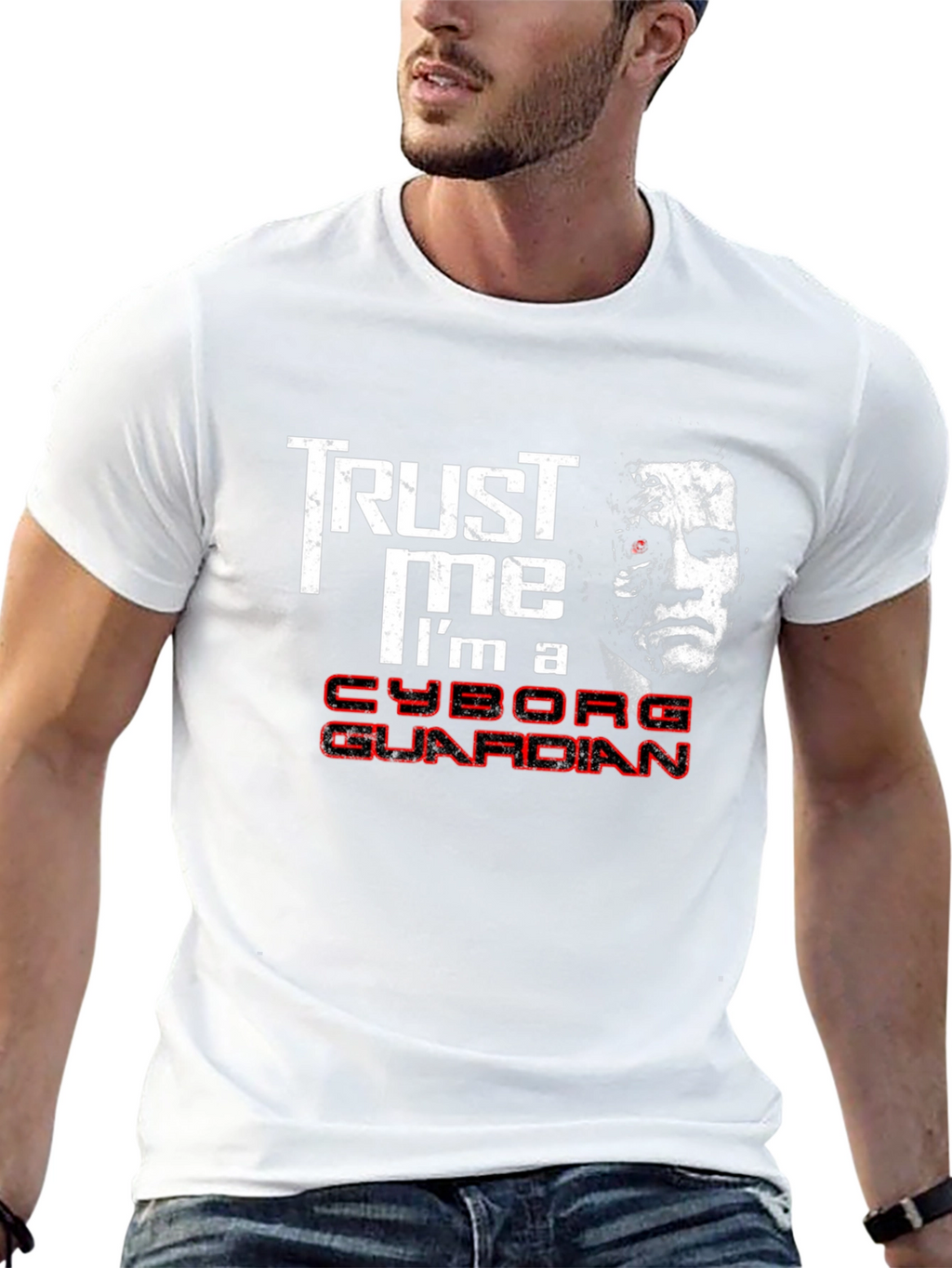 Trust Me Cyborg Guardian T-Shirt