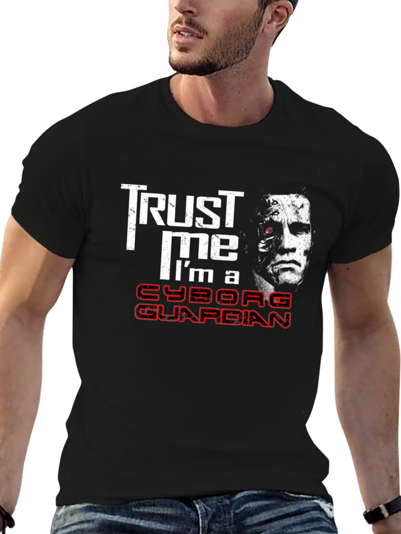 Trust Me Cyborg Guardian T-Shirt