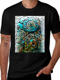 Steampunk Gear T-Shirt - Mechanical Design