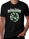 Love Your Microbiome T-Shirt - Black Cotton
