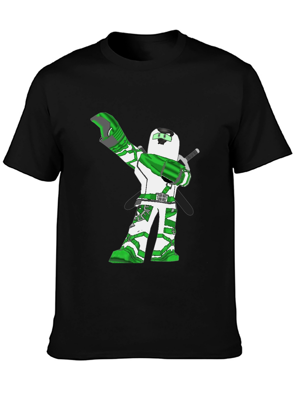 Green Ninja Dab T-Shirt - Unique Graphic Tee