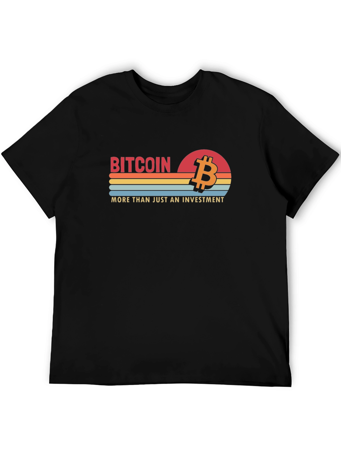 Bitcoin Retro Sunset T-Shirt | More Than An Investment
