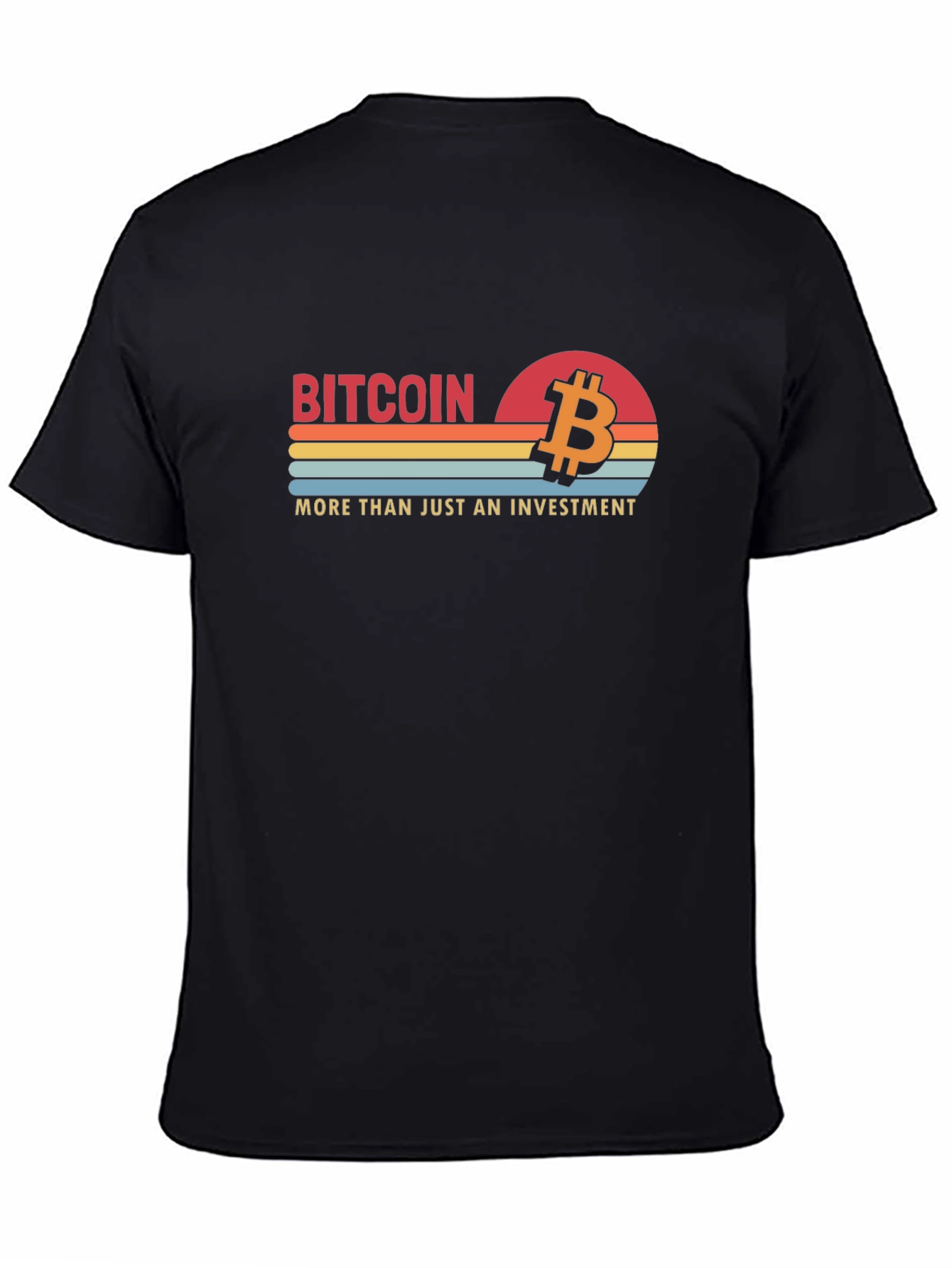 Bitcoin Retro Sunset T-Shirt | More Than An Investment
