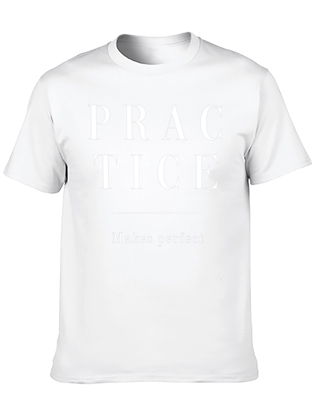 Practice Makes Perfect Graphic Tee - Black