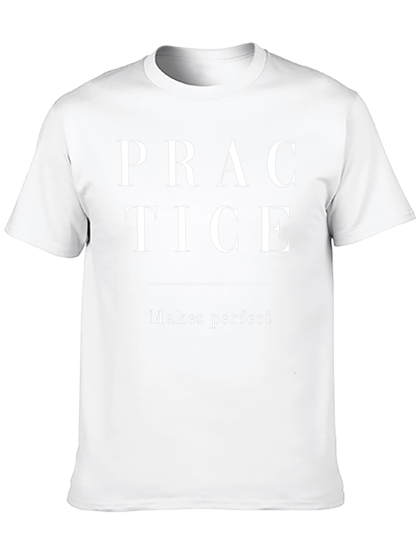 Practice Makes Perfect Graphic Tee - Black