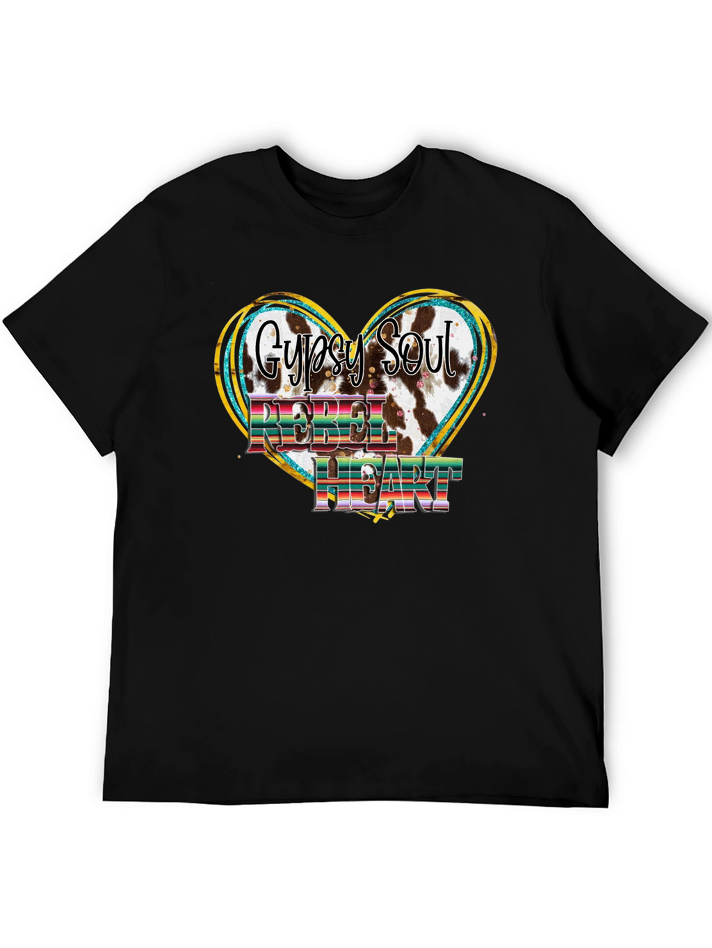 Gypsy Soul Rebel Heart Graphic Tee