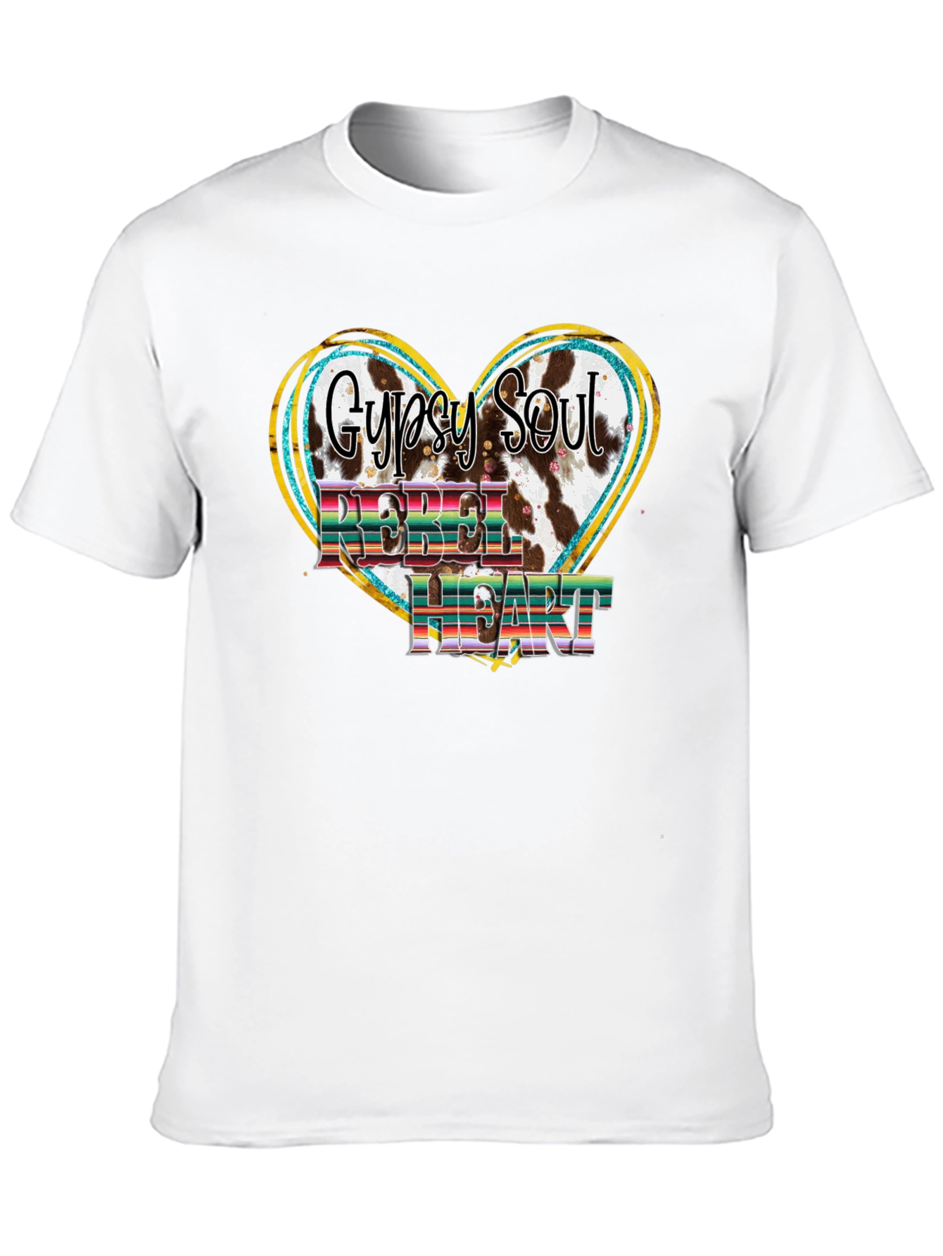 Gypsy Soul Rebel Heart Graphic Tee