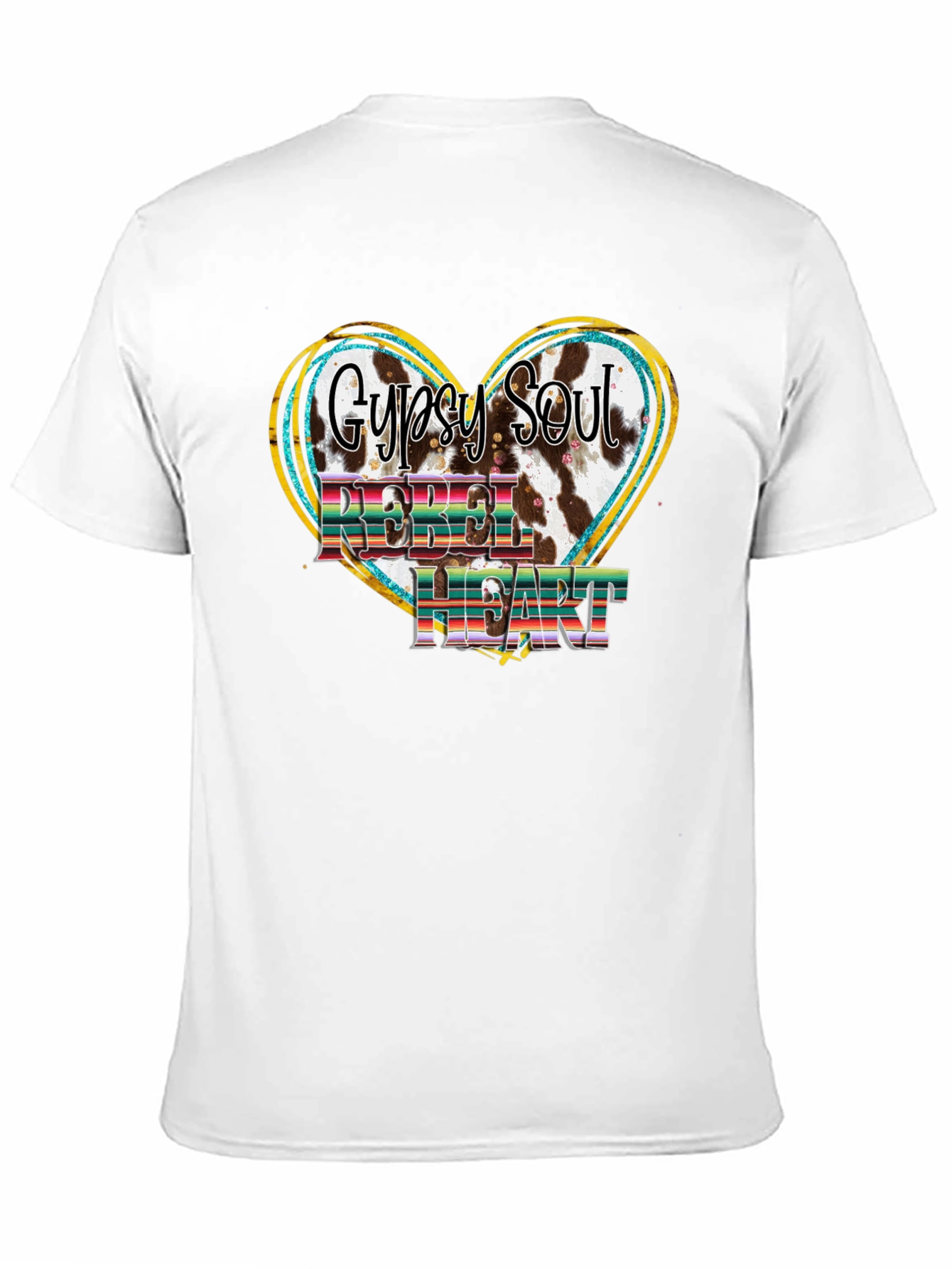 Gypsy Soul Rebel Heart Graphic Tee