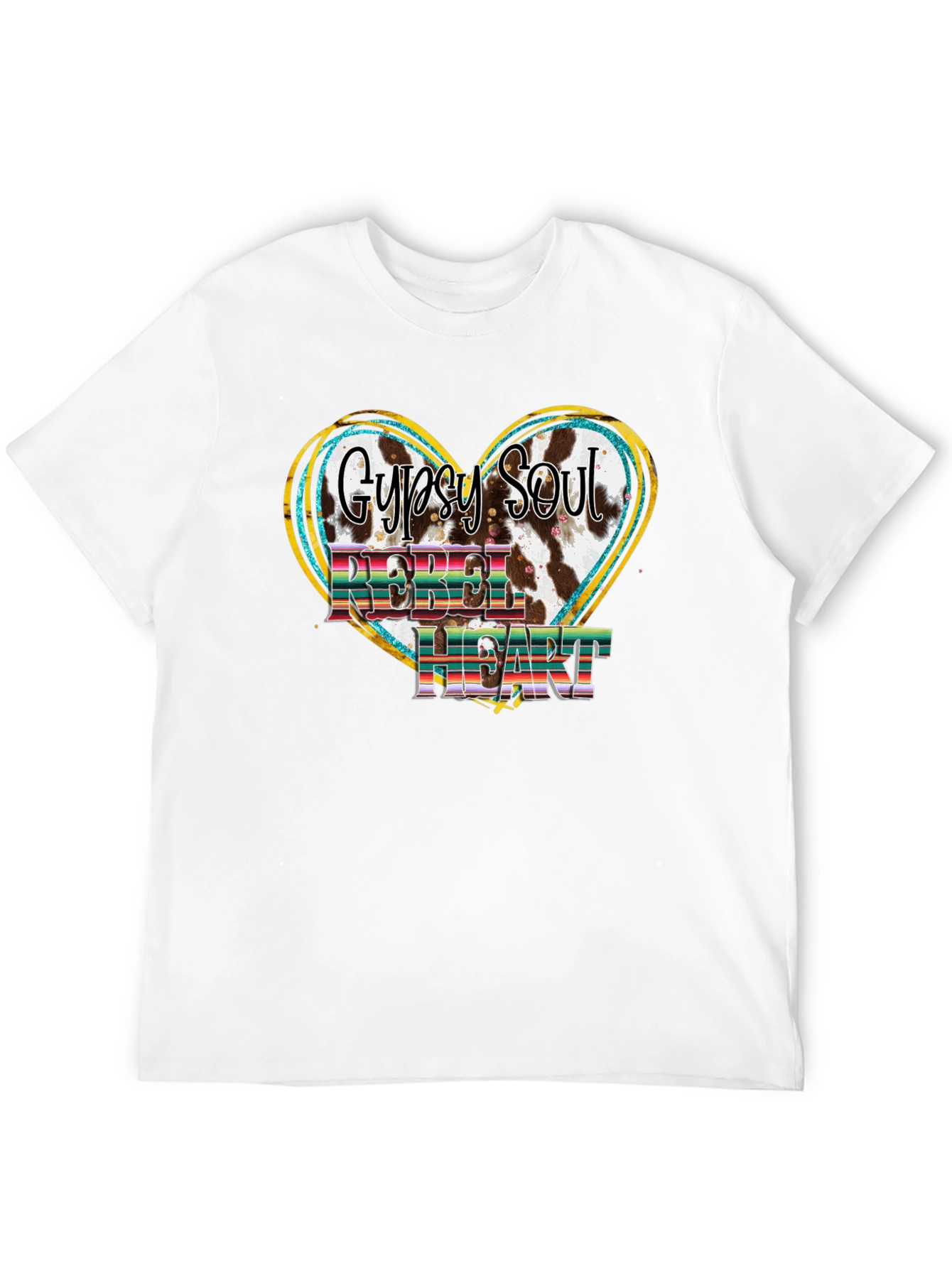 Gypsy Soul Rebel Heart Graphic Tee