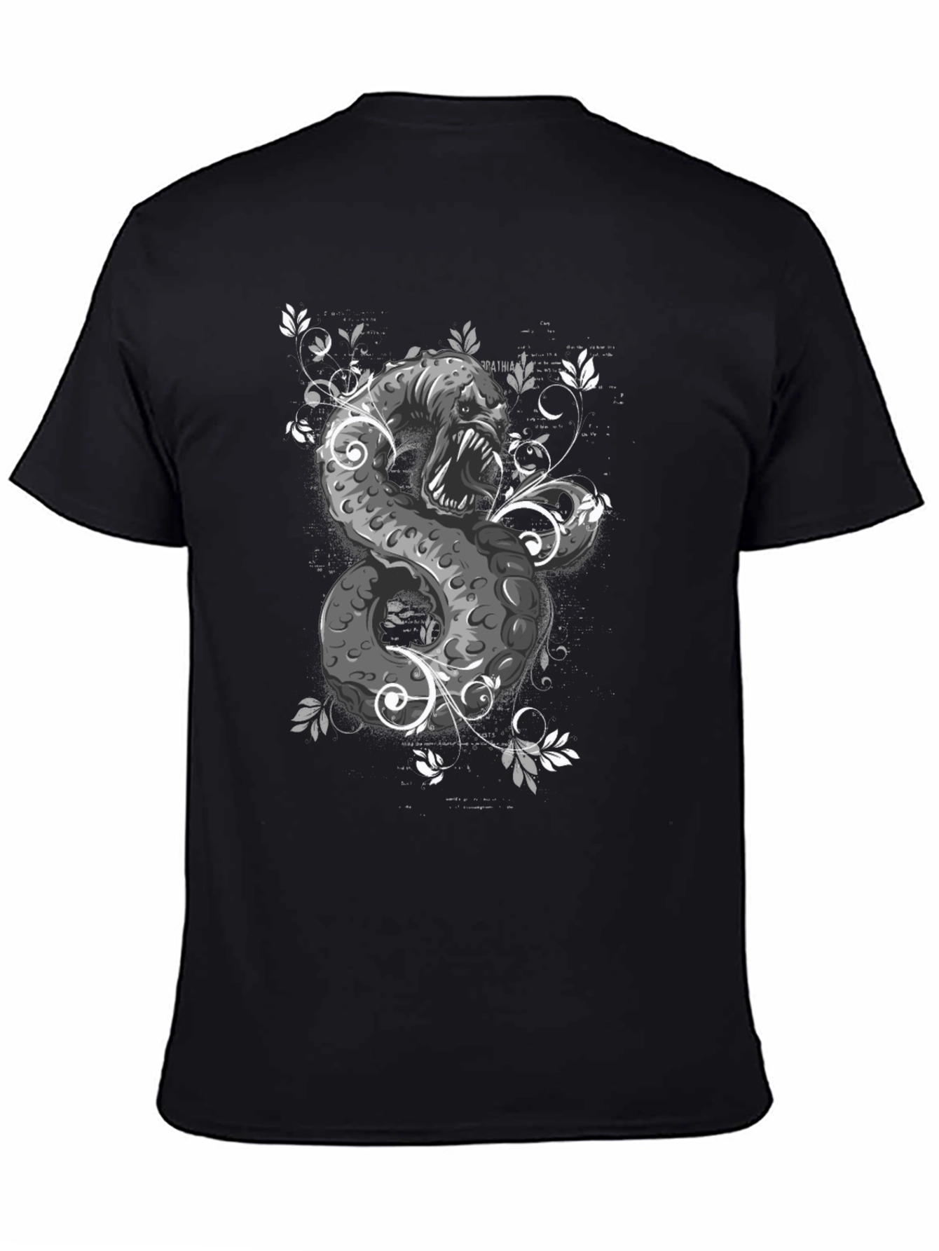 Serpent T-Shirt - Unique Graphic Tee for Men