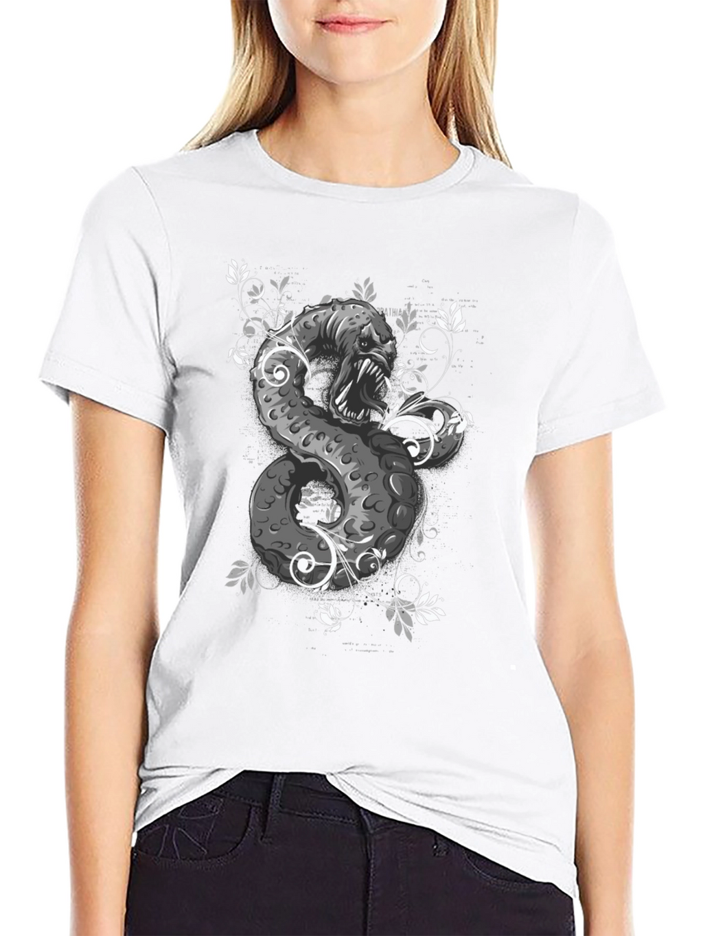 Serpent T-Shirt - Unique Graphic Tee for Men