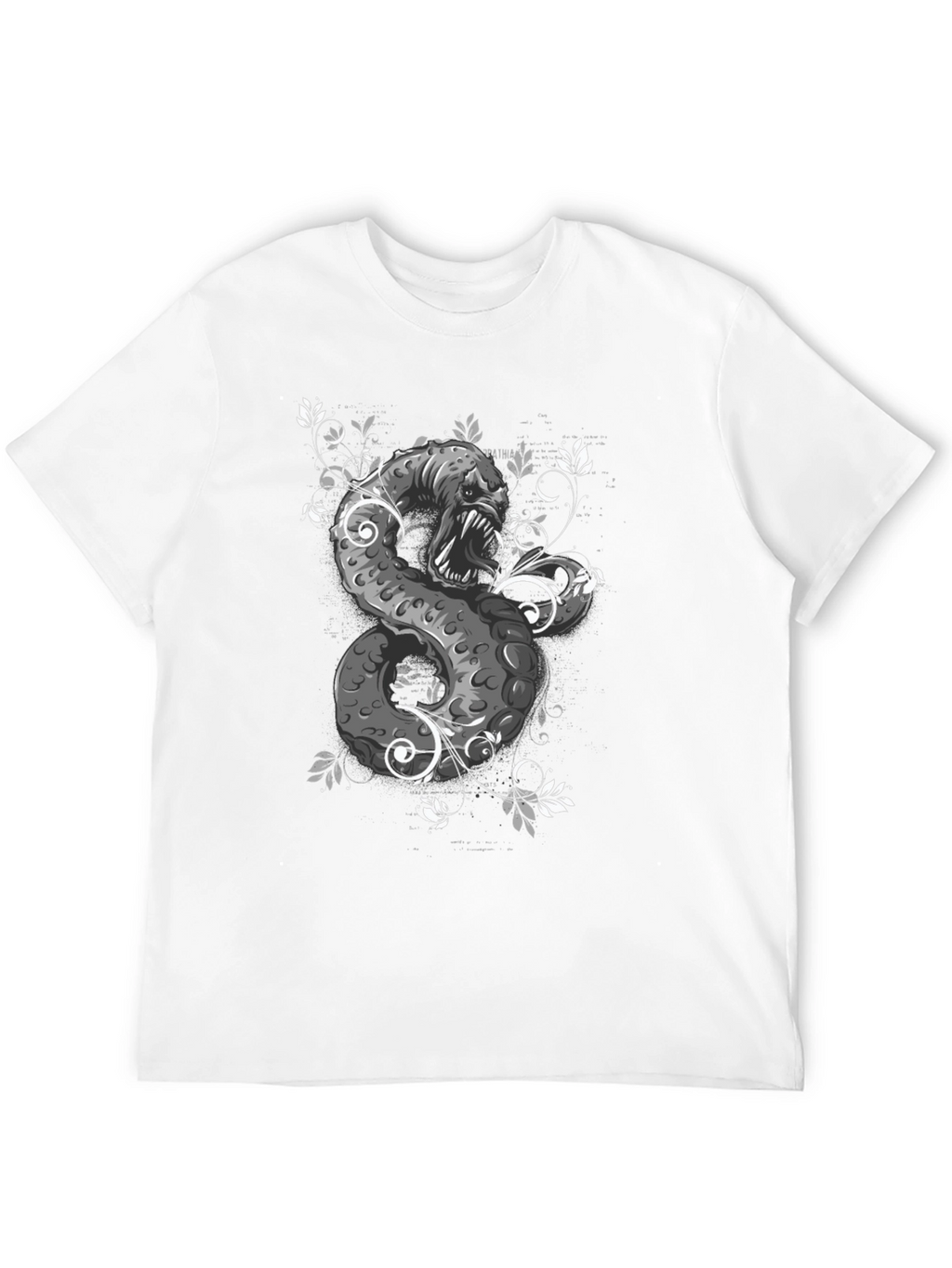 Serpent T-Shirt - Unique Graphic Tee for Men