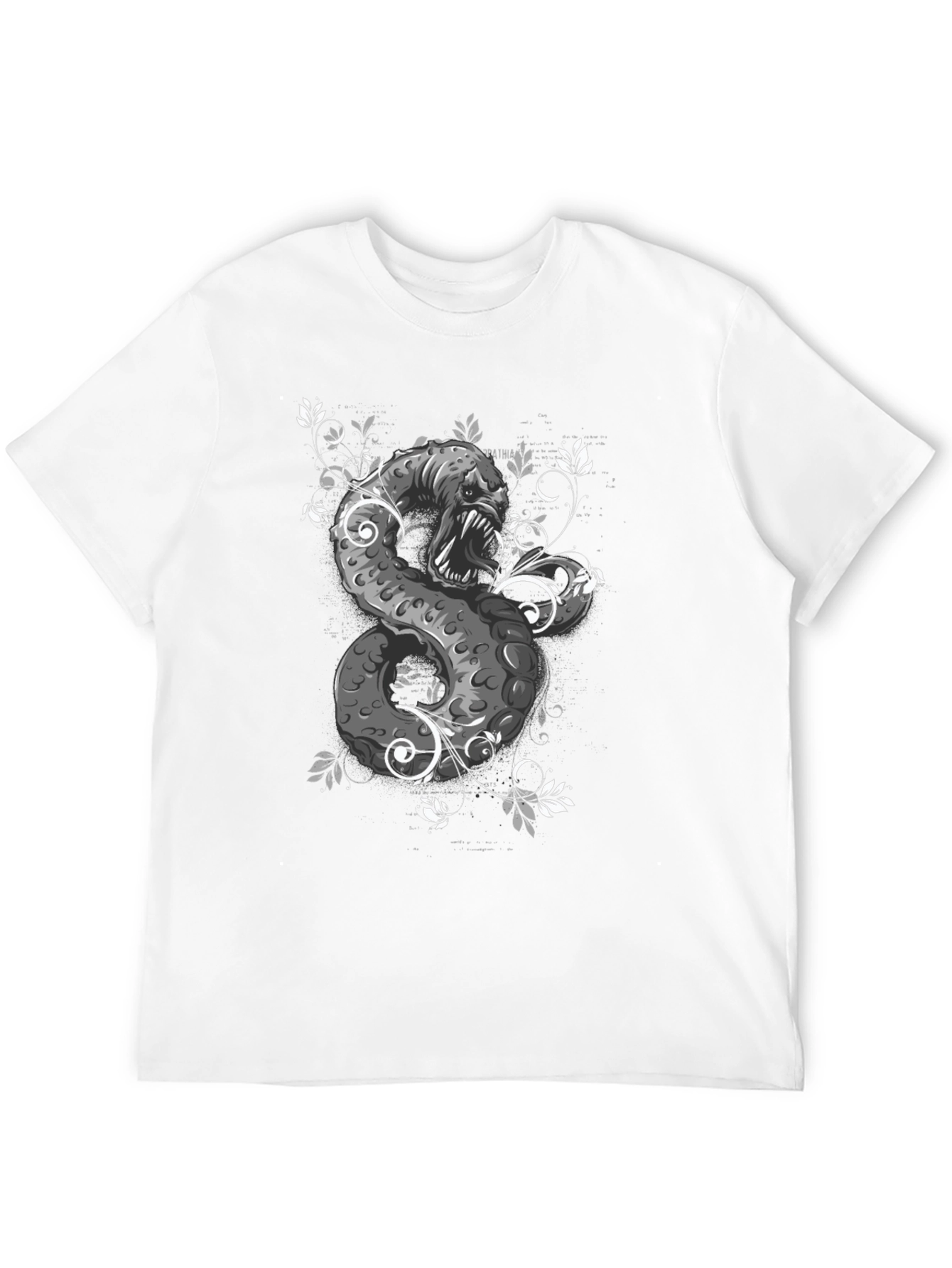 Serpent T-Shirt - Unique Graphic Tee for Men