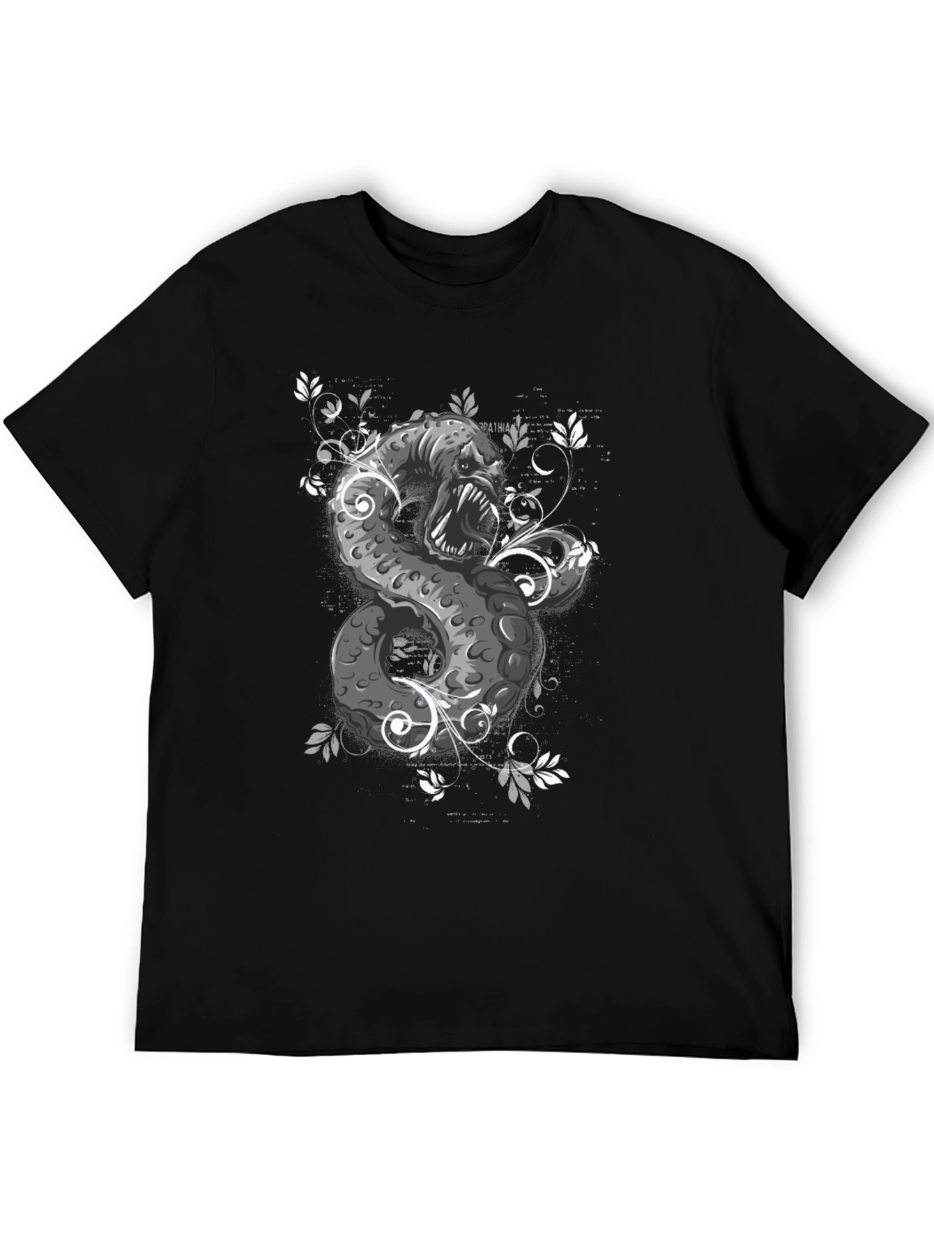 Serpent T-Shirt - Unique Graphic Tee for Men