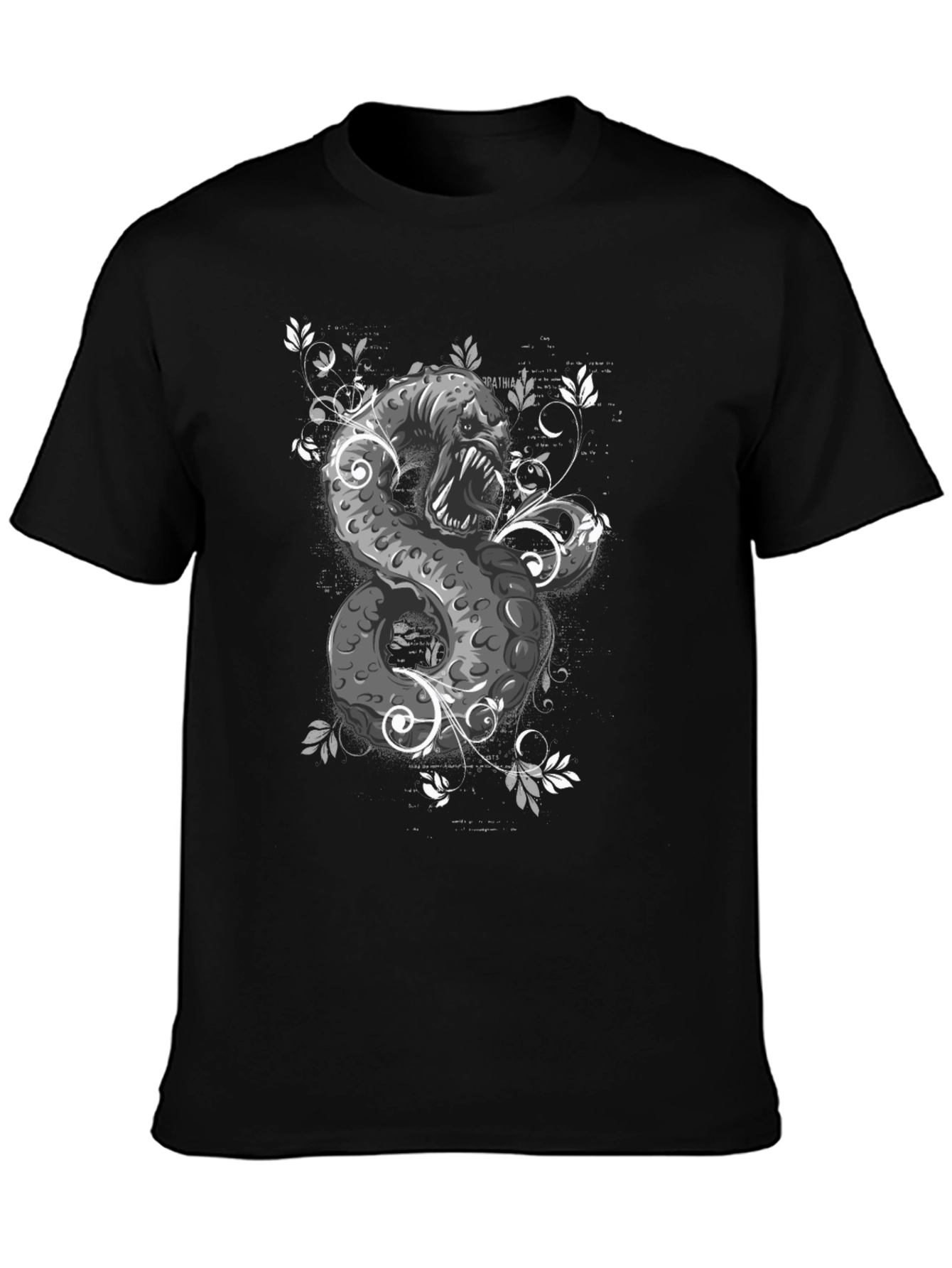 Serpent T-Shirt - Unique Graphic Tee for Men