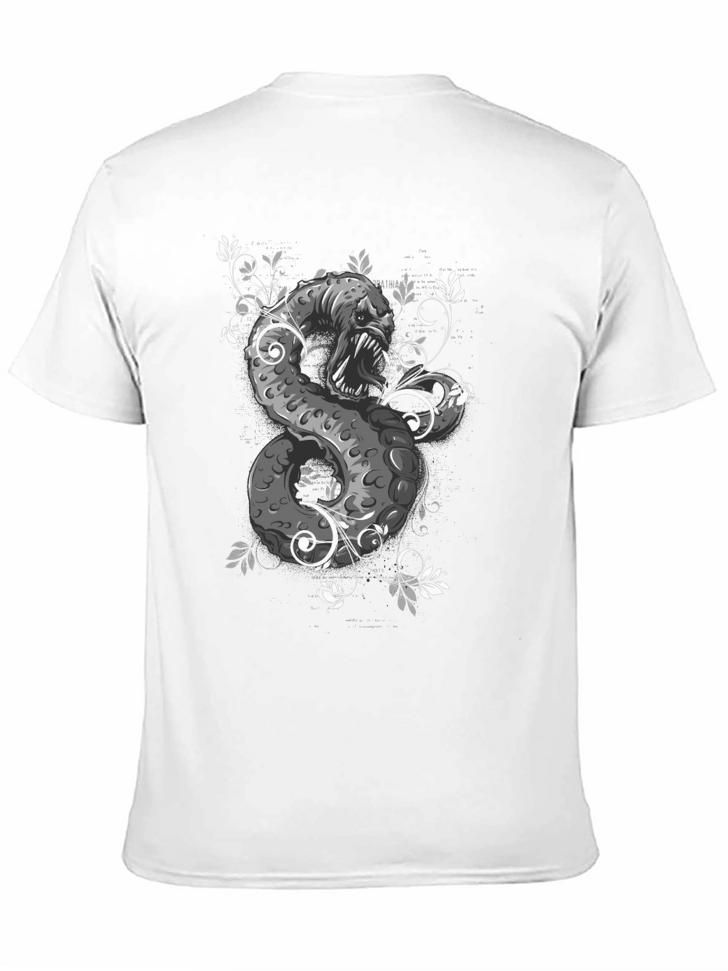 Serpent T-Shirt - Unique Graphic Tee for Men