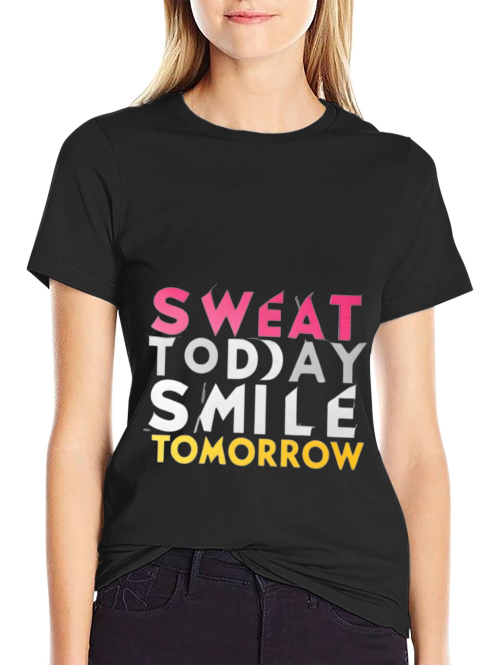 Sweat Today Smile Tomorrow Graphic Tee