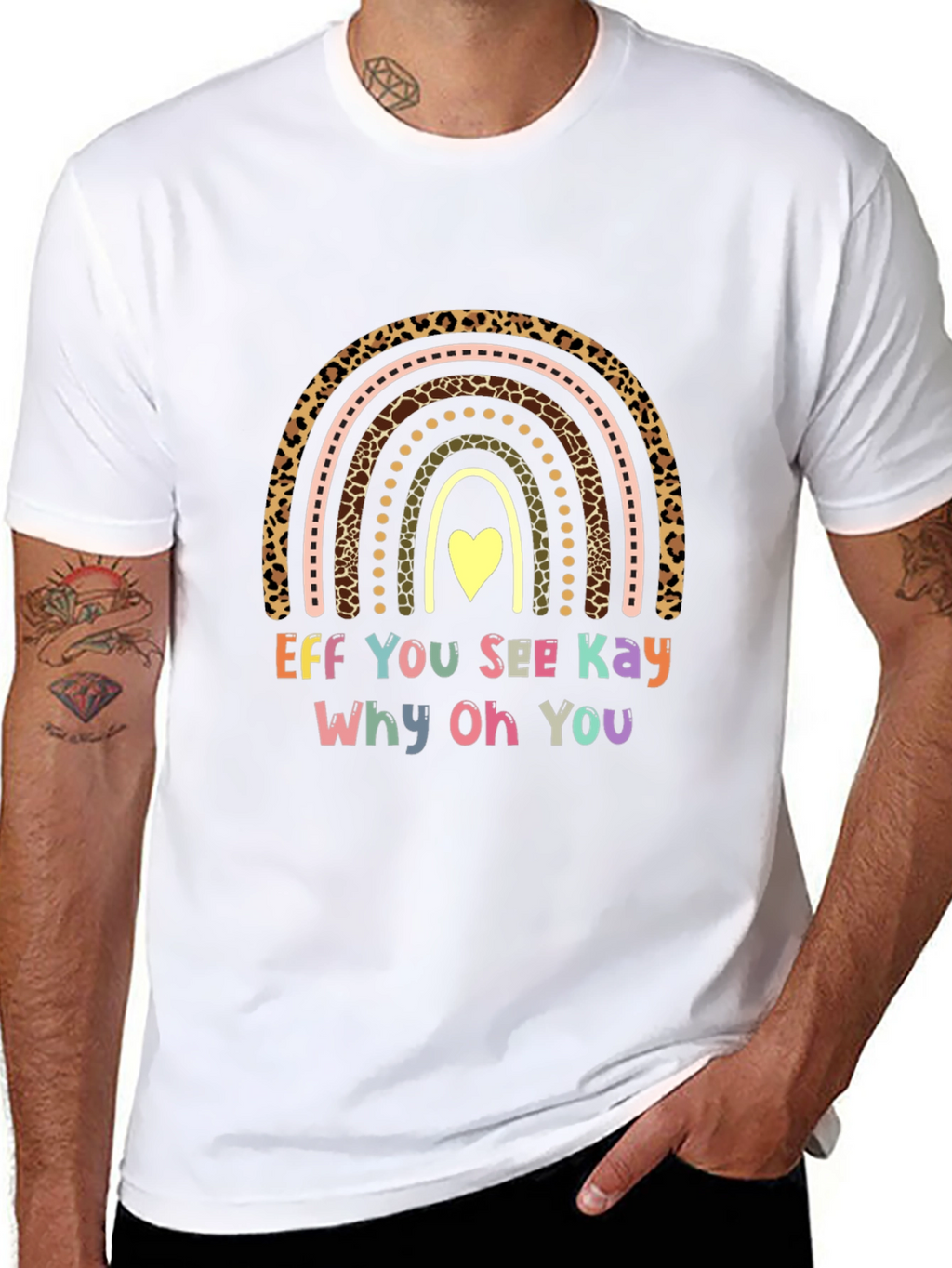 Funny Eff You See Kay Rainbow T-Shirt