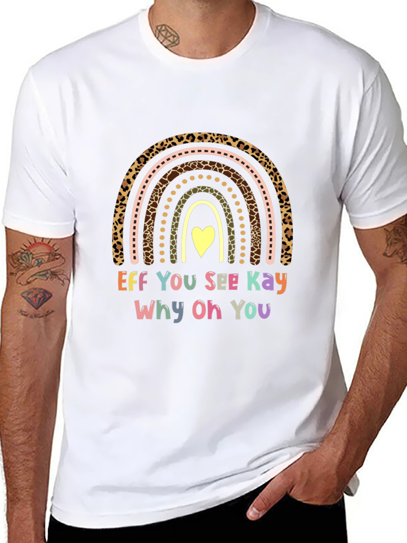 Funny Eff You See Kay Rainbow T-Shirt