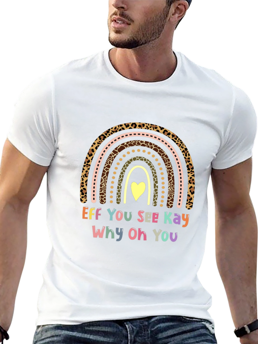 Funny Eff You See Kay Rainbow T-Shirt