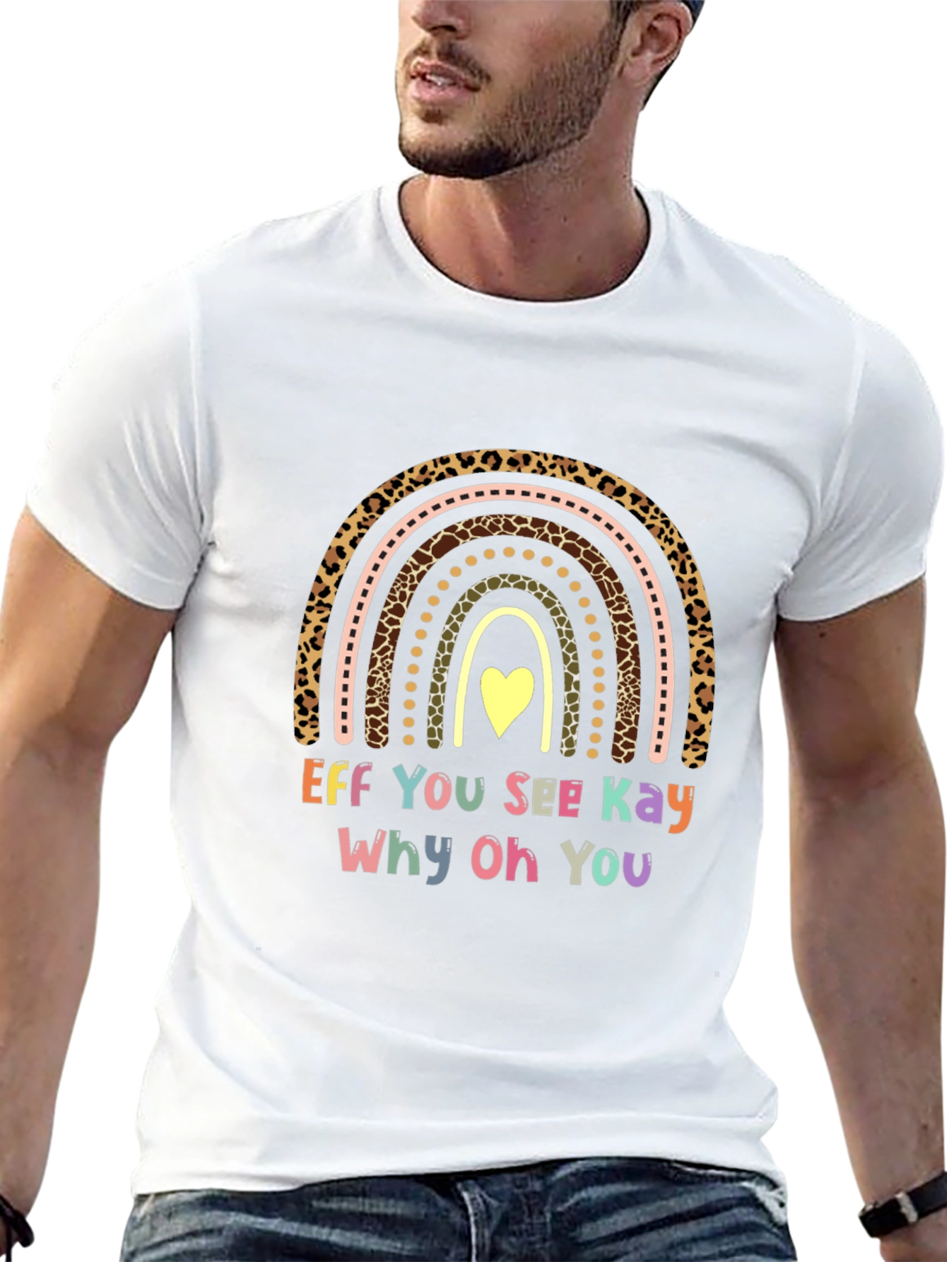 Funny Eff You See Kay Rainbow T-Shirt