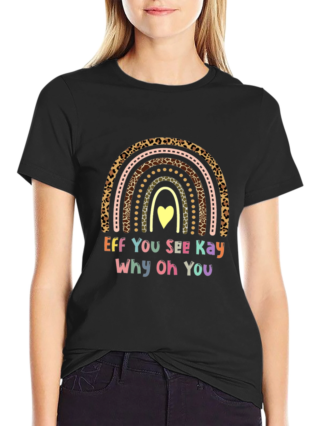 Funny Eff You See Kay Rainbow T-Shirt