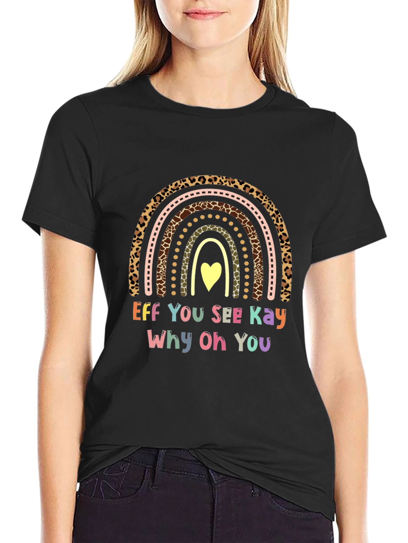 Funny Eff You See Kay Rainbow T-Shirt