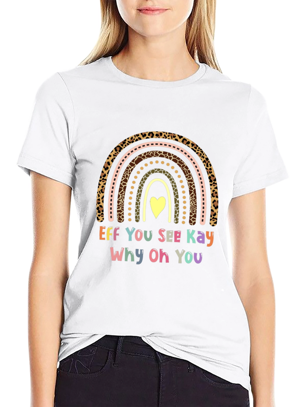 Funny Eff You See Kay Rainbow T-Shirt