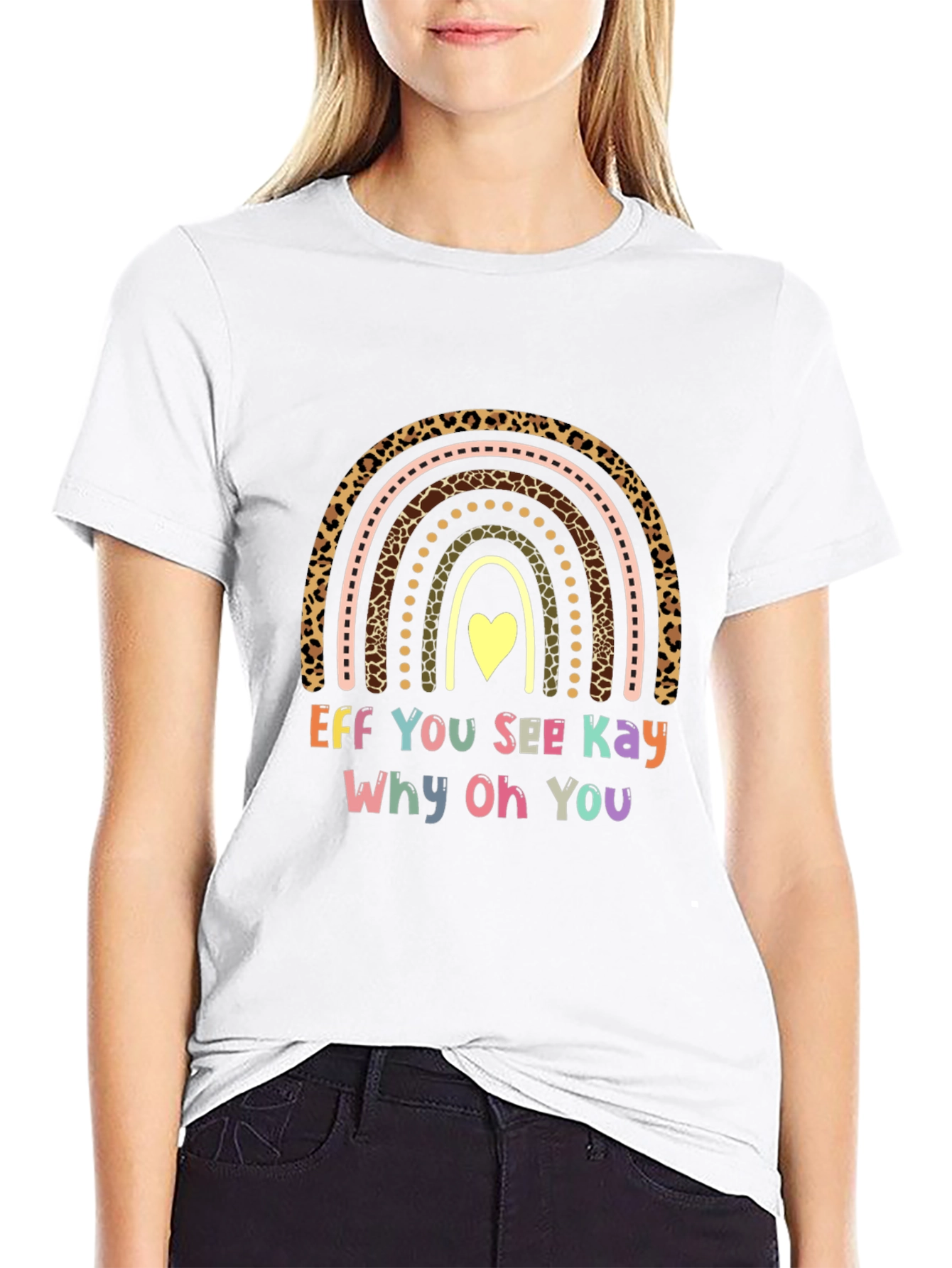 Funny Eff You See Kay Rainbow T-Shirt