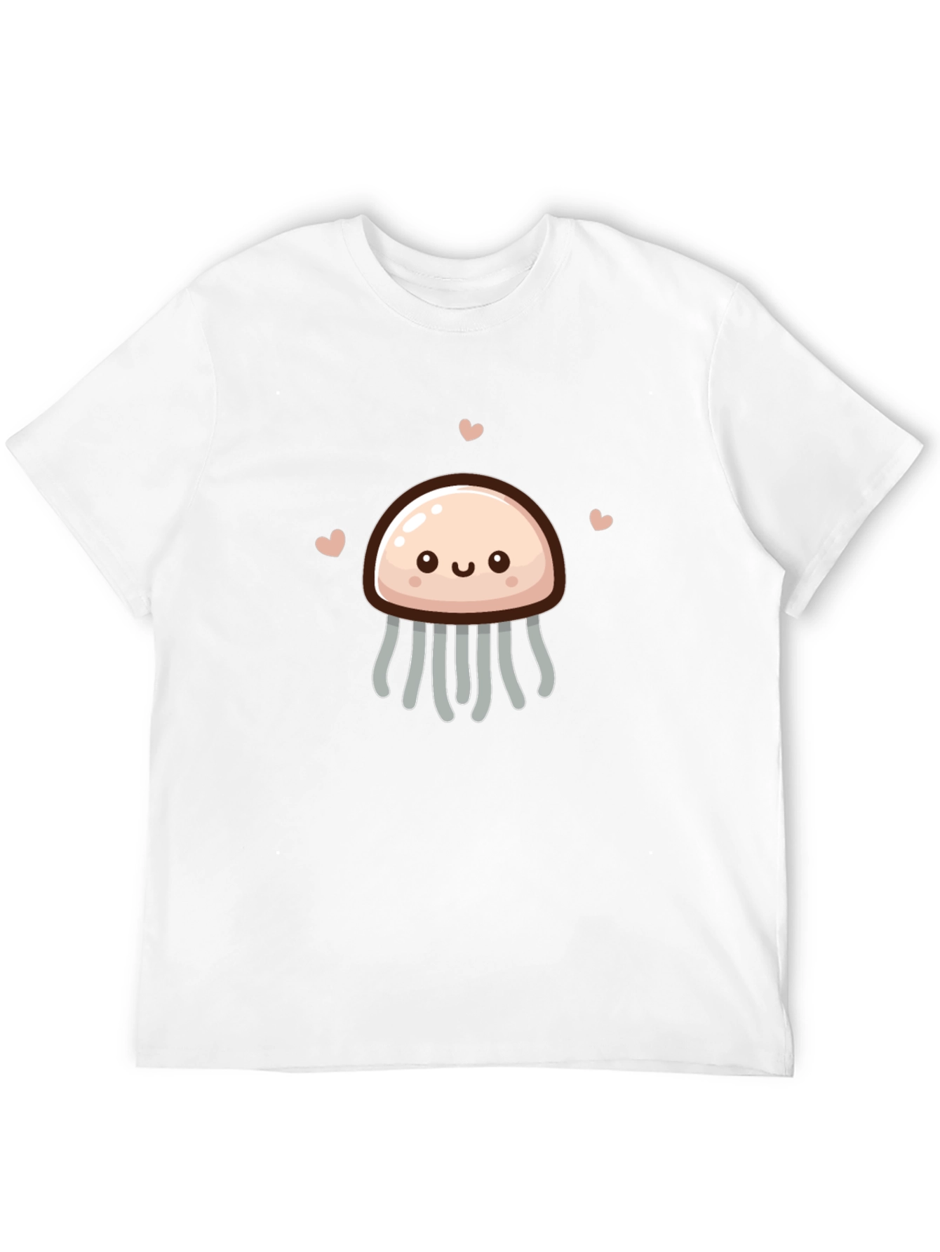 Cute Jellyfish Graphic Tee - Black Unisex Shirt
