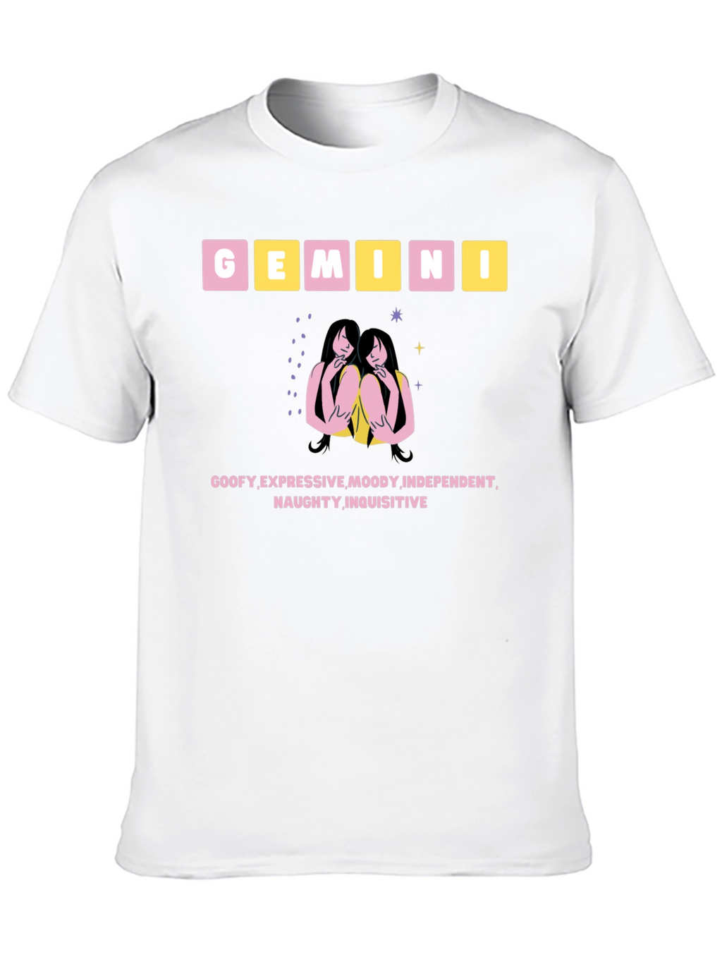 Gemini Zodiac T-Shirt Astrology Tee