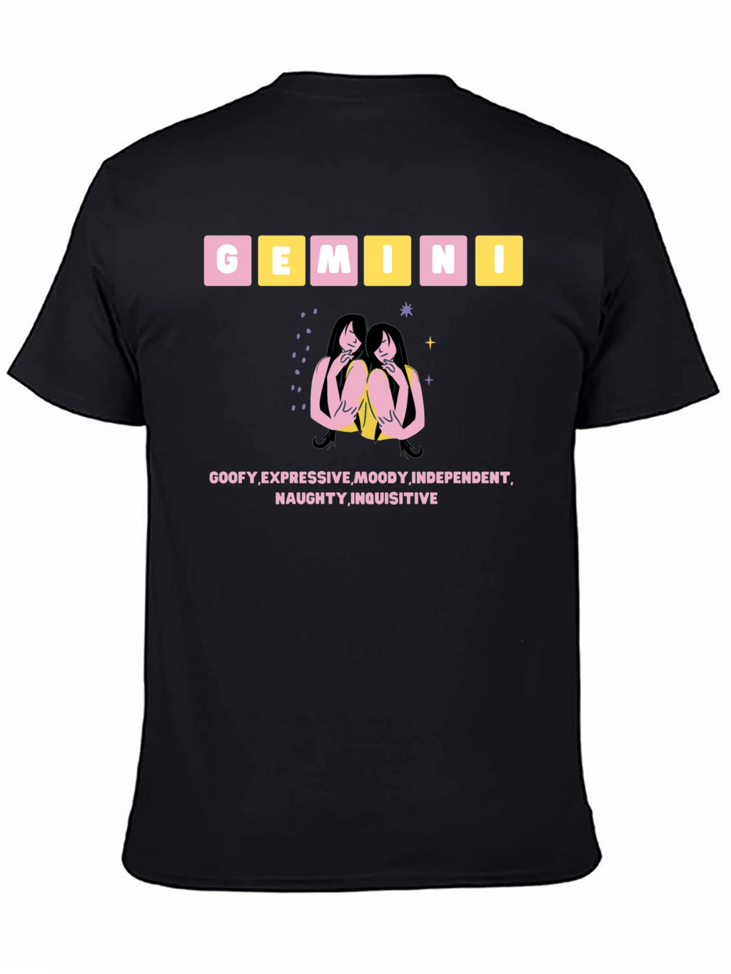 Gemini Zodiac T-Shirt Astrology Tee