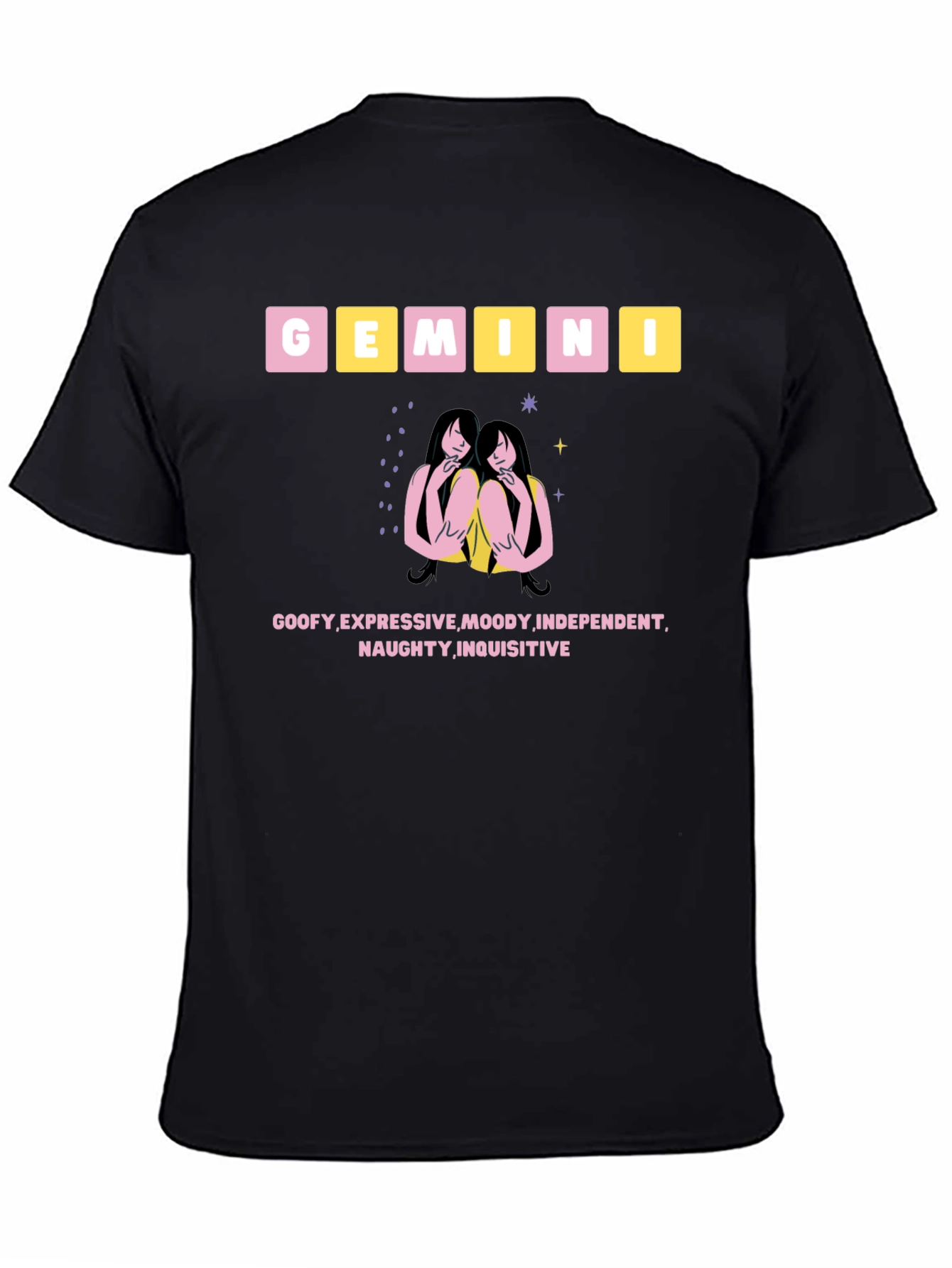 Gemini Zodiac T-Shirt Astrology Tee