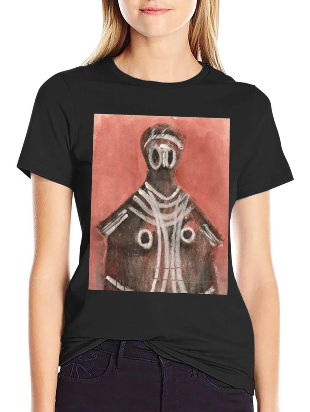 Abstract Art Graphic Tee - Modern Style
