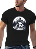 Unplugged Camping Graphic T-Shirt
